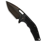 Image of Heretic Knives Medusa V3 MagnaCut Frame Lock Knife Black Aluminum 3 SW DLC F8898FCA