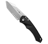Image of Heretic Knives Mini Pariah Tanto Automatic Knife Black Polymer 3.3 SW Serr 092F9657