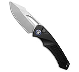 Image of Heretic Knives Pariah MagnaCut Button Lock Knife Black Aluminum 3.8 BB A0F30067