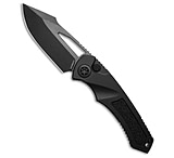 Image of Heretic Knives Pariah MagnaCut Button Lock Knife Black Aluminum 3.8 DLC 17EEC163
