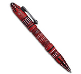 Image of Heretic Knives Thoth Tactical Pen Red Cel Shade Aluminum/Titanium 844ACCBF