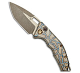 Image of Heretic Knives Heretic Medusa Battleworn Bronze Tanto, Flamed Titanium 3 Bronze 7808EABE
