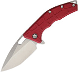 Image of Heretic Knives Martyr Linerlock Red Folding Knife