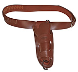Image of Heritage Manufacturing Mexican Double Loop Leather Holster and Cartridge Belt Antique Brown Size Extra-Large 46-51 Inches 122/1080-XL