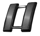 Image of HERO'S PRIDE Captain Mini Smooth Metal Insignia 3/4'' High - Pair