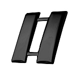 Image of HERO'S PRIDE Captain Smooth Pin, Regular 1inch High, Clutch Back - Pair