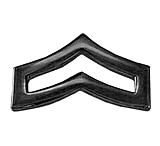 Image of HERO'S PRIDE Corporal Chevron Mini 3/4'' Wide - Pair