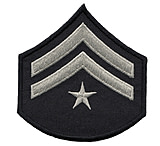 Image of HERO'S PRIDE Lapd Chevron P3+1 2+star 3 1/8'' Wide - Pair