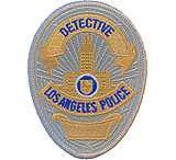 Image of HERO'S PRIDE Lapd Detective Badge Patch 2 11/16''x3 5/8'' - Pair