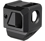 Herrington Arms HC95 V2 Glock Gen 5 Compensator, No Fins, Black, HC95-V2-NOFIN-BL