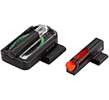 Hi-Viz FASTDOT H3, For Smith &amp; Wesson Shield/Shield Plus, Tritium/Fiber Optic Night Sights, Red Front, Green Rear, GMPFD21