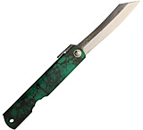 Image of Higonokami Blue Paper Steel Jade Folding Knife