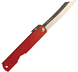 Image of Higonokami Blue Paper Steel Lacquer Gold Folding Knife