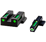 Image of Hiviz 9EZN321 LiteWave H3 S&amp;W M&amp;P 9EZ S&amp;W M&amp;P 9EZ 3 Dot Green/Green Black