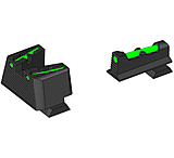 HiViz Co-Witness LiteWave Sight Set, Smith &amp; Wesson M&amp;P Full Size/Compact, Black, MPCLW21-2