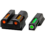 HiViz LiteWave H3 Tritium/Litepipe Pistol Night Sight Set - Fits CZ 75, CZ 75 P-01 & CZ 85