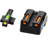 Image of HiViz LiteWave H3 Tritium/Litepipe Pistol Night Sight Set - Fits All Kimber 1911 w/ Fixed Sights, Except Micro