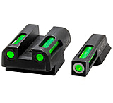 Image of HiViz LiteWave H3 Tritium/Litepipe Pistol Night Sight Set - Fits CZ 75, CZ 75 P-01 &amp; CZ 85