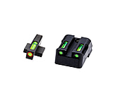 Image of HiViz LiteWave H3 Tritium/Litepipe Pistol Night Sight Set - Fits All Kimber 1911 w/ Fixed Sights, Except Micro