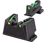 HiViz Smith &amp; Wesson M&amp;P Full Size/Compact Sight Set, Black, MPCLW21-2