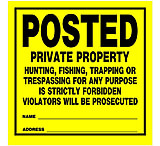 Image of HME Posted Private Property Signs