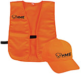 HME Safety Vest with Hat, Orange, HME-SF-VH-OR