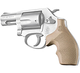 Image of Hogue Round Butt Centennial/Metal Bodyguard Rubber Bantam Style Smith &amp; Wesson J-Frame Revolver Revolver Grip