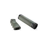 Image of Hogue AR-15/M-16 (Carbine) Kit OverMolded Gun Grip and Free Float Forend OD Green 15218
