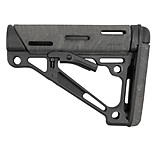 Image of Hogue AR15/M16 OverMold Collapsible Buttstock for Comm. Buffer Tubes