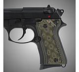 Image of Hogue Beretta 92 Handgun Grip Compact Checkered G-10