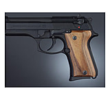 Image of Hogue Beretta 92 Handgun Grip Compact Pau Ferro 93310