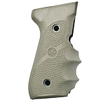 Image of Hogue Beretta 92/96 series Handgun grip with Finger Grooves OD Green 92001