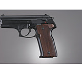 Image of Hogue Beretta Cougar 8000 Handgun Grip Pau Ferro Checkered 91311