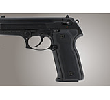 Image of Hogue Beretta Cougar 8045 Handgun Grip Checkered Aluminum - Matte Black Anodized 91150