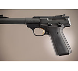 Image of Hogue Browning Buckmark Handgun Grip Checkered Aluminum - Matte Black Anodized 72170