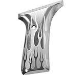Image of Hogue Browning Buckmark Handgun Grip Flames Aluminum - Clear Anodized 72134