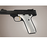 Image of Hogue Browning Buckmark Handgun Grip URX Aluminum - Brushed Gloss Clear Anodized 72145