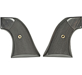 Image of Hogue Colt Single Action Handgun Grip Ebony Cowboy Panels, Checkered 50271
