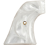 Image of Hogue Colt Single Action Handgun Grip White Pearl Cowboy Panels 50070
