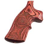 Image of Hogue Dan Wesson Handgun Grip Sm.Frame RoseLaminate Top Finger Groove, Checkered 57551