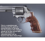 Image of Hogue Detective Special Handgun Grip , Rose Laminate Stripe/Cap, Checkered 48521