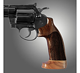 Image of Hogue Diamondback Handgun Grip, Rosewood No Finger Groove, Big Butt, Checkered 49935