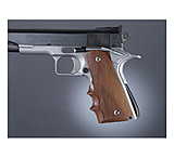 Image of Hogue Govt. Handgun Grip Model Pau Ferro With Finger Grooves Checkered 45301