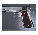 Image of Hogue Govt. Handgun Grip Model Rosewood With Finger Groove, S&amp;A Mag., Checkered 45961