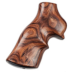 Image of Hogue Ruger GP100/Super Redhawk Handgun Grip Kingwood Top Finger Groove 80650