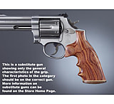 Image of Hogue Ruger GP100/Super Redhawk Handgun Grip Tulipwood Stripe Cap Checkered 80721