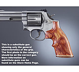 Image of Hogue Ruger GP100/Super Redhawk Handgun Grip Tulipwood Top Finger Groove Stripe Cap 80740