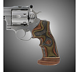 Image of Hogue Ruger GP100/Super Redhawk Handgun Grip Lamo Camo Top Finger Groove Big Butt Checkered 80445