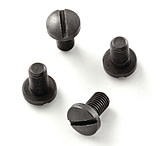 Image of Hogue Grip Screws For Government and Officers Models Slotted Black Package of Four 45008