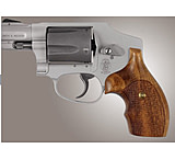 Image of Hogue S&amp;W J Frame Round Butt Handgun Grip Goncalo Bantam, Checkered 61251